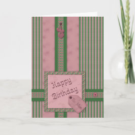 Grattis på födelsedagen mamma! kort