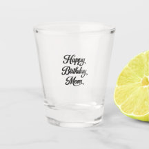 grattis på födelsedagen mamma shotglas