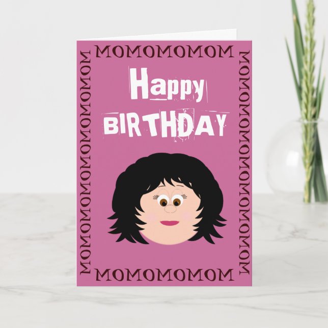 Grattis på födelsedagen Mamma (son) Kort (Framsida)