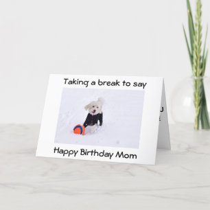 GRATTIS PÅ FÖDELSEDAGEN "MAMMA" TAR TID FÖR ATT DÖ KORT