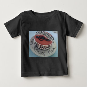 Grattis på födelsedagen mamma tårta tee shirt