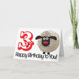 Grattis på födelsedagen-mappat gratulationskort kort