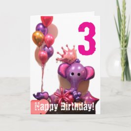 Grattis på födelsedagen-mappat gratulationskort kort