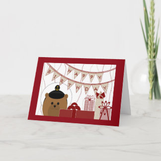 Grattis på födelsedagen, marinsjöman! kort