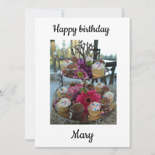 Grattis på födelsedagen Mary Kort