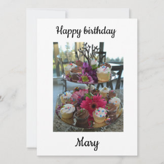 Grattis på födelsedagen Mary Kort