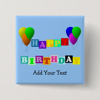 Grattis på födelsedagen med ballonger av Shirley T Knapp