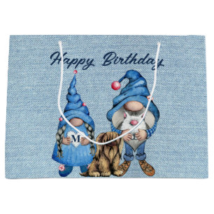 Grattis på födelsedagen med Denim Gnomes