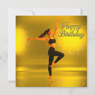 GRATTIS PÅ FÖDELSEDAGEN MED EN DANCINGGIRL