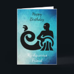 grattis på födelsedagen min Aquarius Friend, Zodia Kort<br><div class="desc">grattis på födelsedagen mitt Aquarius Friend,  Zodiac Horoscope Sign</div>