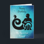grattis på födelsedagen min Aquarius Friend, Zodia Kort<br><div class="desc">grattis på födelsedagen mitt Aquarius Friend,  Zodiac Horoscope Sign</div>