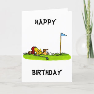 GRATTIS PÅ FÖDELSEDAGEN MIN **FAVORITGOLFARE** KORT