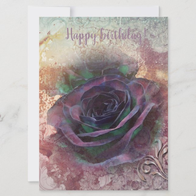 Grattis på födelsedagen, min Vild Irländska Ro (Framsida)