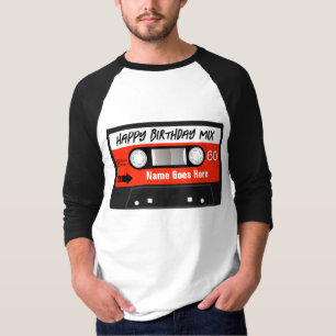 Grattis på födelsedagen Mixtape Red Cassette har a T Shirt