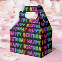 Grattis på födelsedagen Mönster