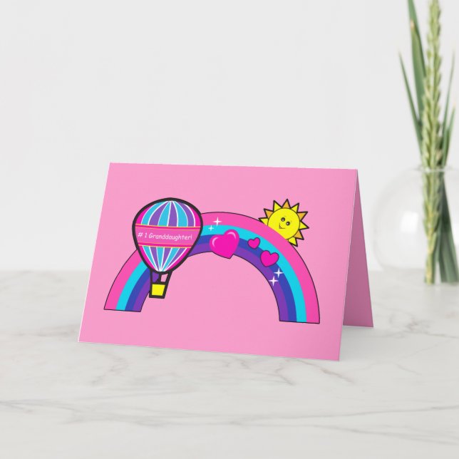 Grattis på födelsedagen mordotter med Sol och Regn Kort (Framsida)