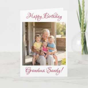 Grattis på födelsedagen Mormor Foto Mall Personlig