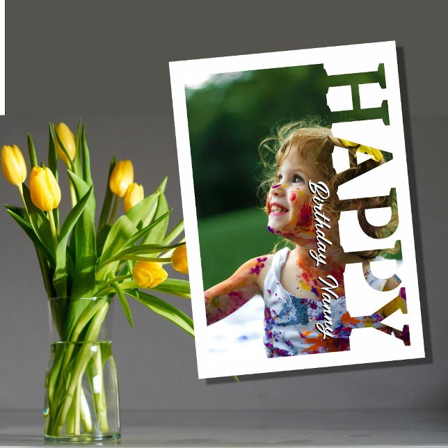 Grattis på födelsedagen Mormor Fotokort | Personli Kort (Skapare uppladdad)
