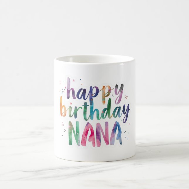 Grattis på födelsedagen Mormor Kaffemugg (Center)
