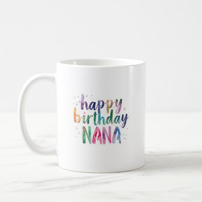 Grattis på födelsedagen Mormor Kaffemugg (Vänster)