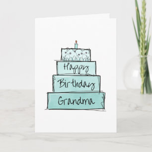 Grattis på födelsedagen mormor kort