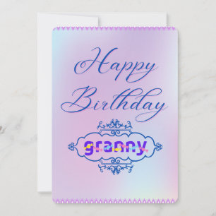 GRATTIS PÅ FÖDELSEDAGEN mormor (mormor)