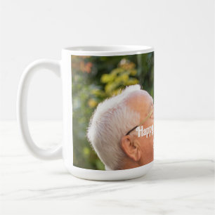 Grattis på födelsedagen morpa personaliserar foto kaffemugg