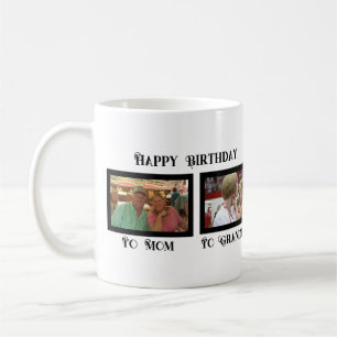 Grattis på födelsedagen/Mors dag Kaffemugg