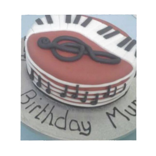 Grattis på födelsedagen morsa kaka anteckningsblock (Framsida)