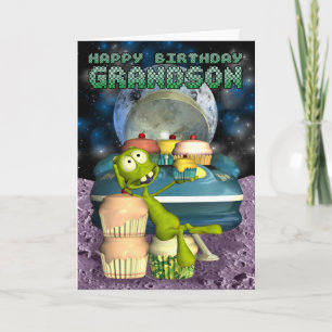 Grattis på födelsedagen Morson, ut ur världen, uto Kort