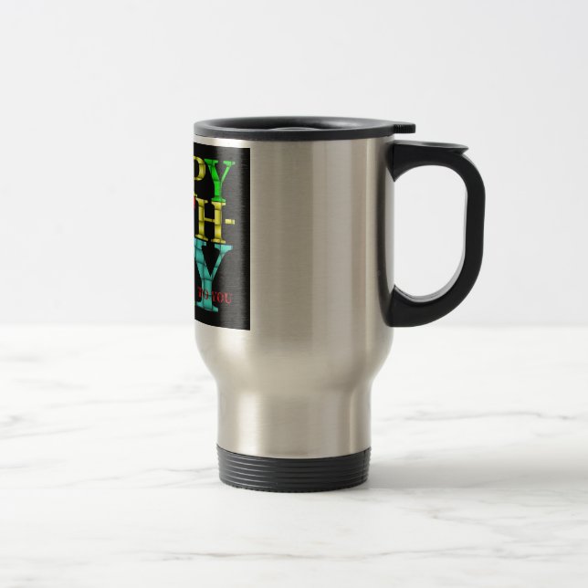 Grattis på födelsedagen Mugg (Höger)