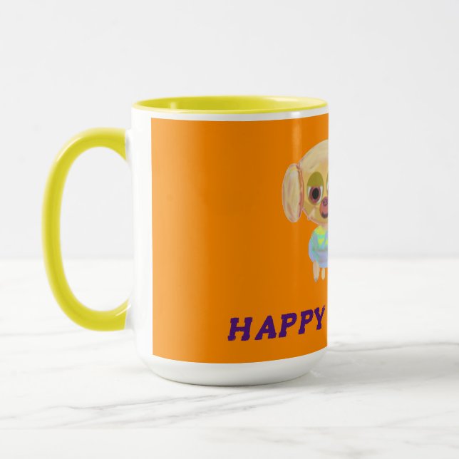 Grattis på födelsedagen mugg (Vänster)