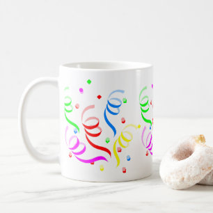 Grattis på födelsedagen Mugg Confetti