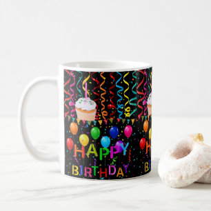 Grattis på födelsedagen Mugg Cupkaka