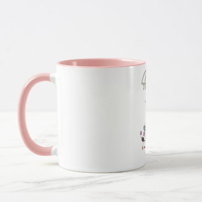 Grattis på födelsedagen-mugg – Färgrik gåva för sp Mugg (Vänster)