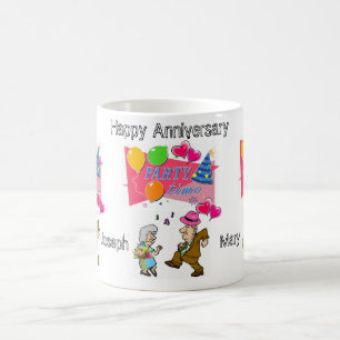 Grattis på födelsedagen Mugg, Lycklig, årsdag Kaffemugg
