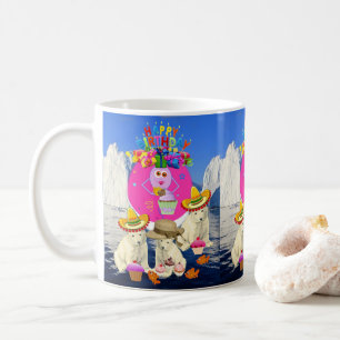 Grattis på födelsedagen Mugg Polar Bear