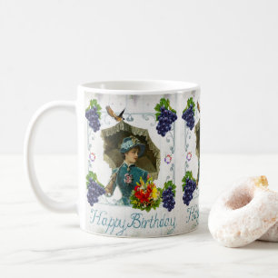 Grattis på födelsedagen Mugg Victorian