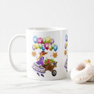 Grattis på födelsedagen Mugg Victorian