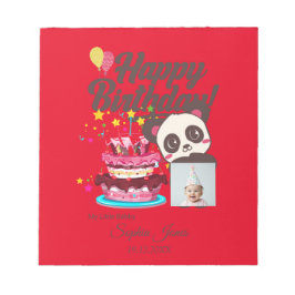 Grattis på födelsedagen, My Baby - Anpassningsbar  Anteckningsblock