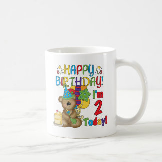 Grattis på födelsedagen Nalle 2:a födelsedagen Kaffemugg