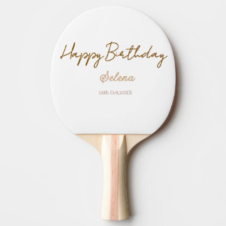 grattis på födelsedagen namn datum brun lila paste pingisracket