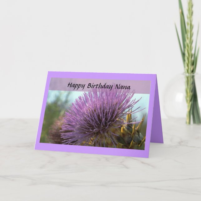 Grattis på födelsedagen Nana Kort (Framsida)