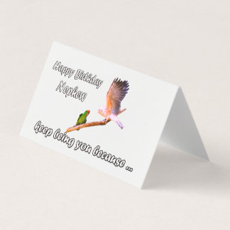 Grattis på födelsedagen Nephew Kort