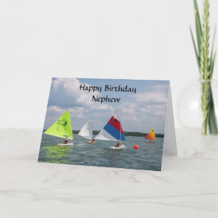 **GRATTIS PÅ FÖDELSEDAGEN NEPHEW** OCH FAV SAILOR- KORT