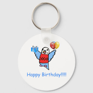 Grattis på födelsedagen! nyckelring