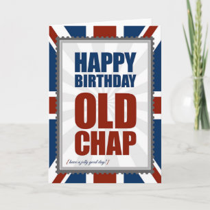 Grattis på födelsedagen Old Chap Kort