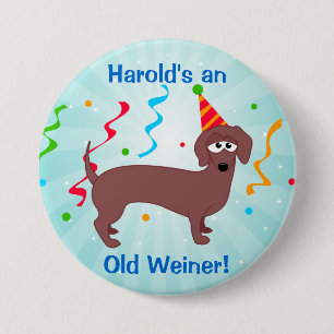 grattis på födelsedagen Old Weiner Knapp