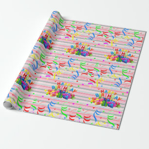 Grattis på födelsedagen, ombyggnad av Pappra Rand Presentpapper