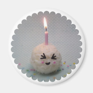 Grattis på födelsedagen Onigiri - Magnet